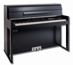 e-Klavier 3 - Digital Piano - Lackiertes Gehäuse mit großem LCD-Display, USB Player, inkl. Bluetooth + Loso Klavierschule Band 1,2 und 3 mit DVD oder Online-Zugang