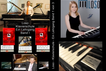 DVD Loso Klavierschule: Ein Lehrgang Band I auch für Linkshänder